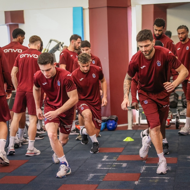 Trabzonspor kuvvet çalıştı