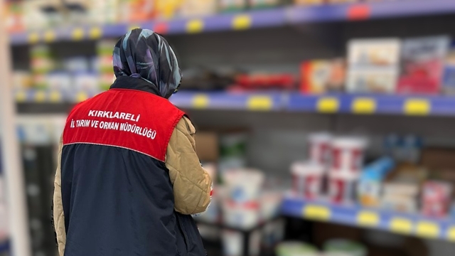 Kırklareli'nde gıda işletmeleri denetlendi