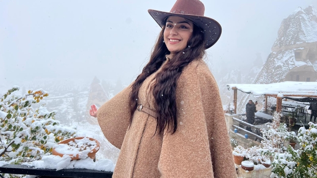 Kapadokya, beyaz örtüyle kaplandı