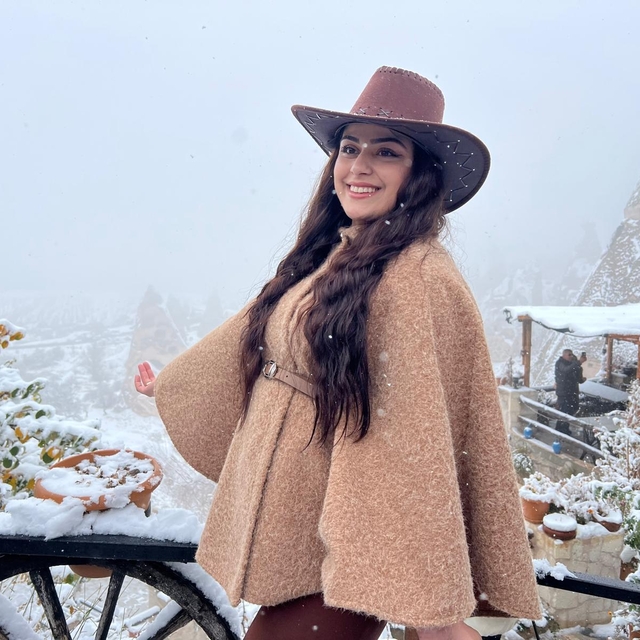 Kapadokya, beyaz örtüyle kaplandı