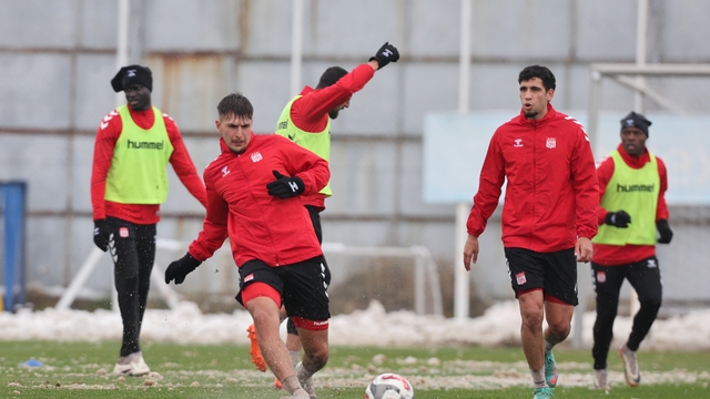Sivasspor, Esenler Erokspor maçının hazırlıklarını sürdürdü