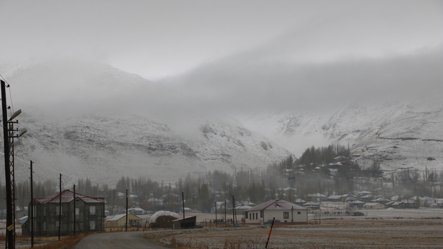 Hakkari'de kar yağışı (2)