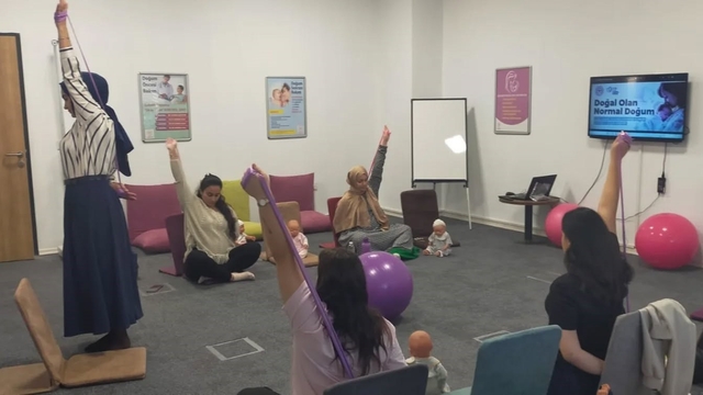 Anne adayları hem doğuma hem de bebek bakımına hazırlanıyor
Nazilli'de Gebe Okulu ve Bebek Akademisi eğitimleri sürüyor