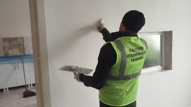 Büyükşehir, Sarız'da Veli Altınkaya Taziye ve Kültür Evi'ni yeniledi