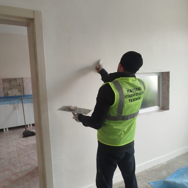 Büyükşehir, Sarız'da Veli Altınkaya Taziye ve Kültür Evi'ni yeniledi