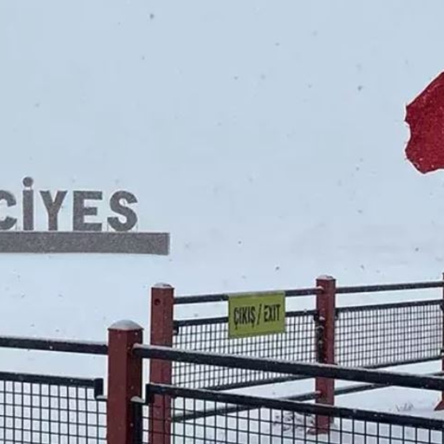 Kayseri'de kar yağışı (2)