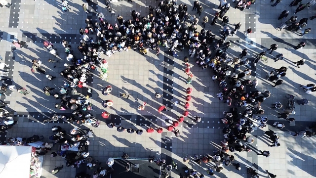 Filistin'e destek etkinliği yoğun ilgi gördü