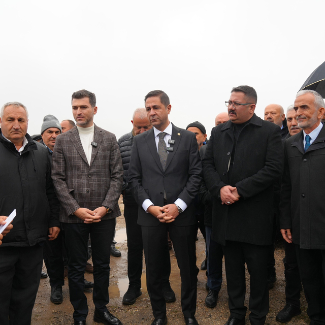 MHP'li Bulut'tan taş ocağına karşı çıkan vatandaşlara destek