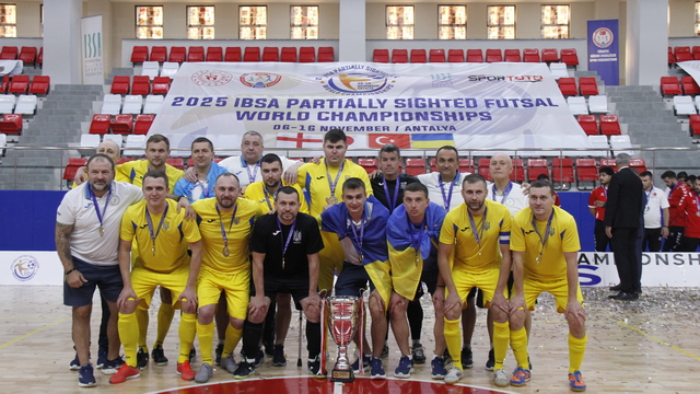 Kısmi Görme Engelliler Futsal Dünya Şampiyonası, Antalya'da sona erdi