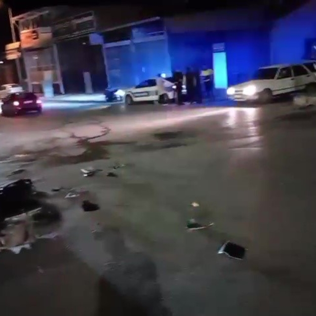 Trafik kazasında sürücülerden birisi kaçtı, diğeri alkollü çıktı