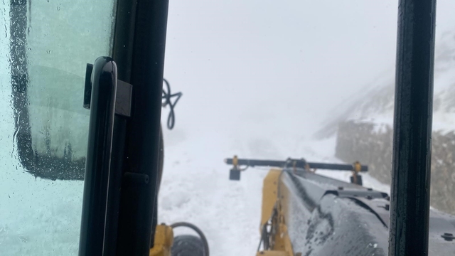 Şırnak beyaza büründü, Habur Çayı debisi yükseldi