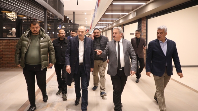 Kayseri Ticaret Odası heyeti, Çarşı Melikgazi'yi gezdi