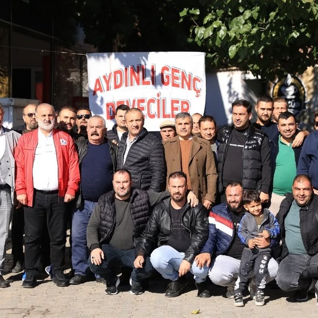 Aydınlı deveciler havut hayrında bir araya geldi