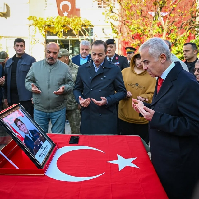Kırklareli'nde şehit Berkay Karaca için mevlit okutuldu
