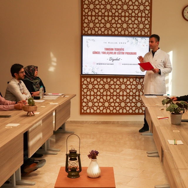 Beyşehir'de aile hekimlerinin sahada karşılaştığı güçlükler ele alındı