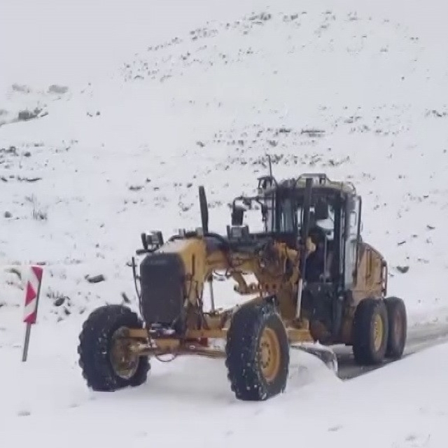 Kapanan Nemrut Dağı yolu ulaşıma açıldı