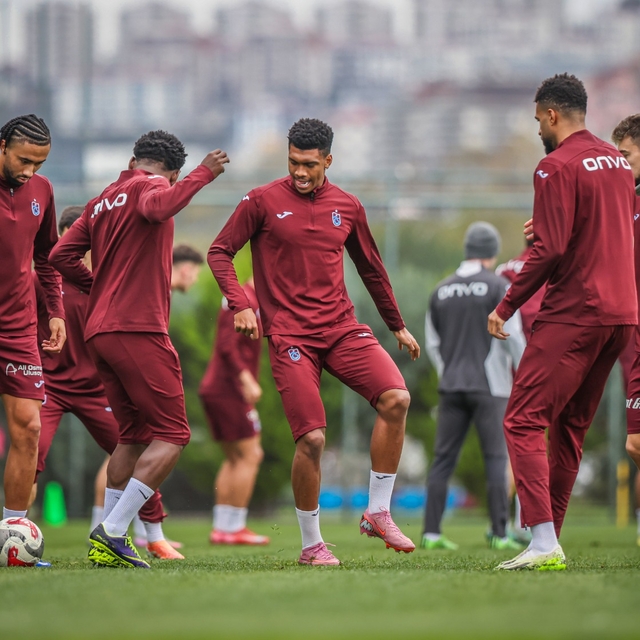 Trabzonspor'da Rams Başakşehir maçı hazırlıkları devam etti