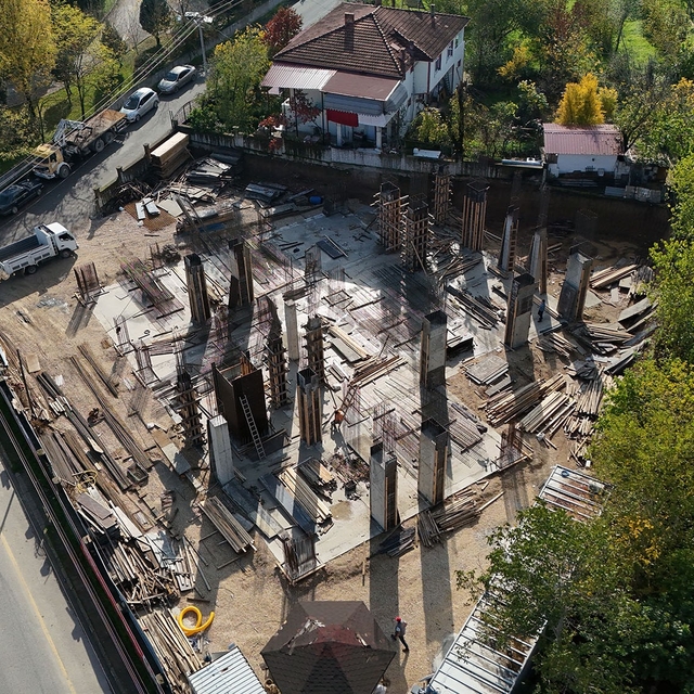 Karapürçek'in sosyal yaşamına değer katacak proje hızla yükseliyor