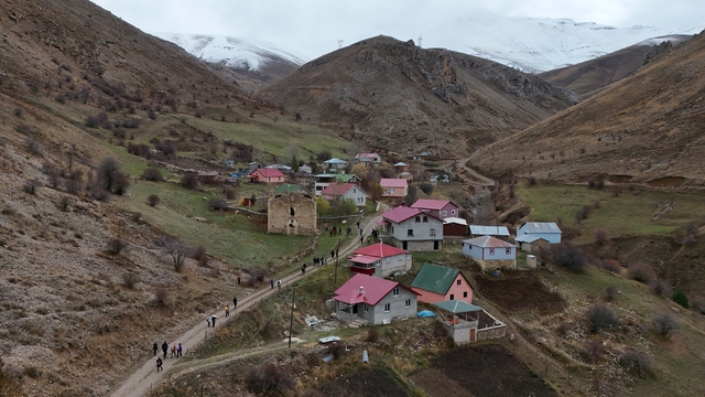 Gümüşhane'nin 'Düş Patikası'nda yürüdüler