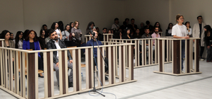 Hukuk öğrencilerinden gerçeğini aratmayan duruşma