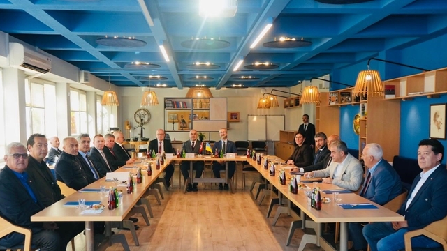 Ukrayna Büyükelçisi'nden ESO'ya iş birliği ziyareti