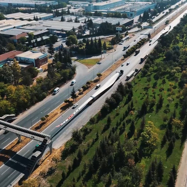 Türkiye'nin en büyük rüzgar türbinlerinden biri Çerkeş'te devreye alındı