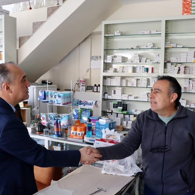 Kaymakam İlhan, esnafların taleplerini dinledi