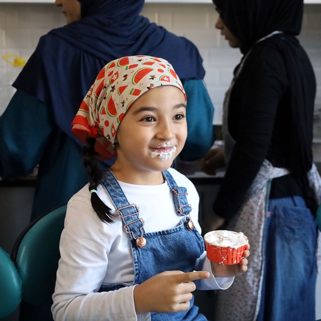 Ara tatilin en renkli programı: Anne ve çocuklar SAMEK'te birlikte üretti