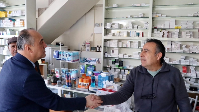 Kaymakam İlhan, esnafların taleplerini dinledi