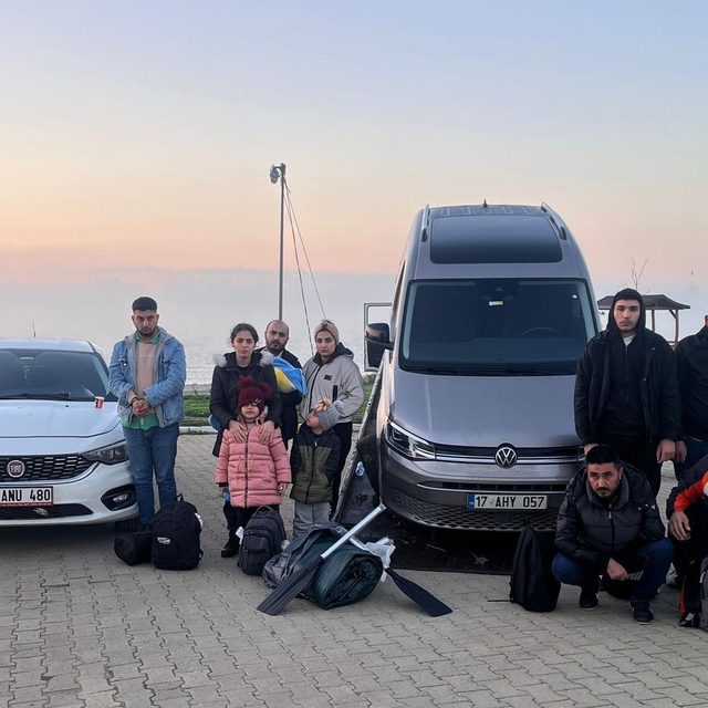 Tekirdağ'da 20 kaçak göçmen yakalandı, 5 organizatör tutuklandı