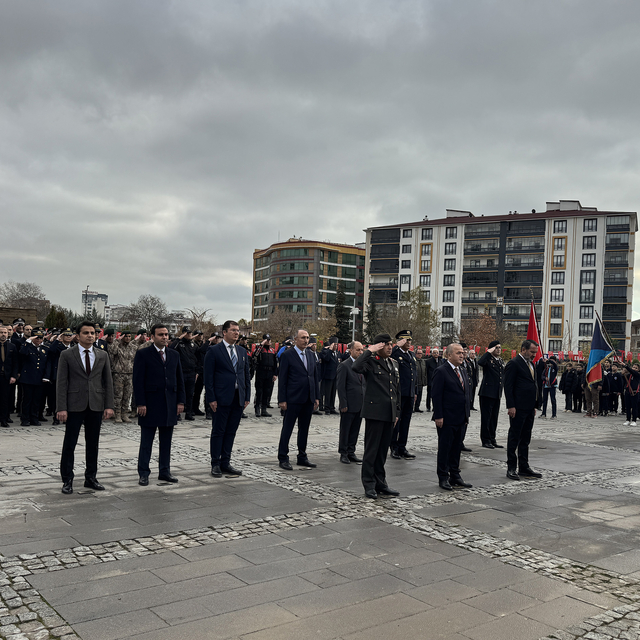 Ulu Önder Atatürk'ün Elazığ'a gelişinin 88. yıl dönümü törenle kutlandı