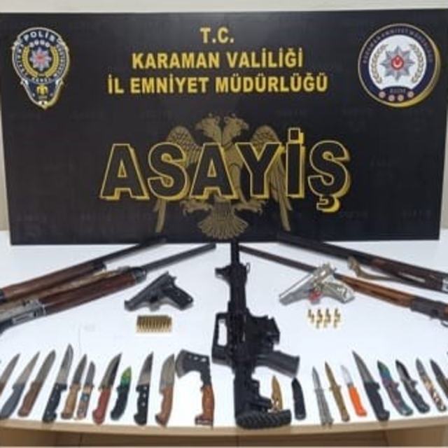Karaman polisin asayiş uygulamaları devam ediyor: 11 tutuklama