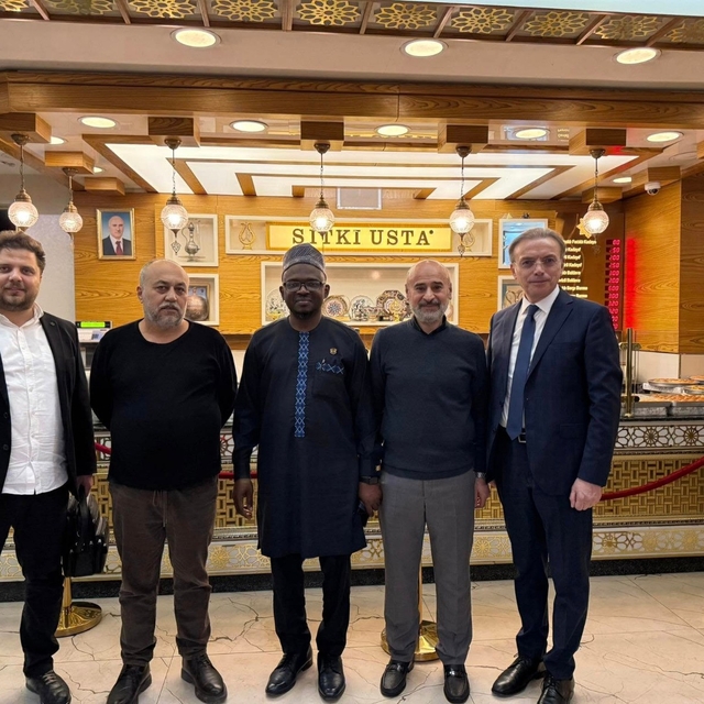 Sıtkı Usta Çukurambar Şubesi, Gana Büyükelçisi Nasiru-Deen'i ağırladı