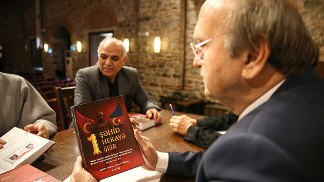 "1 Şehit, 1 Öykü, 1 Şiir" kitabının dördüncü cildinde Azerbaycan şehitlerine yer verildi