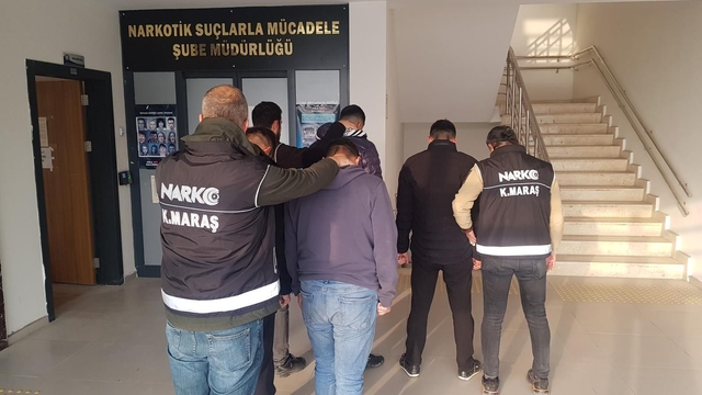 Kahramanmaraş'ta uyuşturucu ticaretine 7 tutuklama