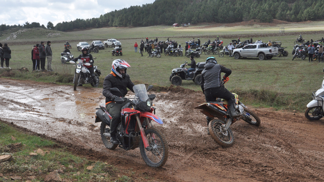 Amanoslar'da Off- Road gösterisi
