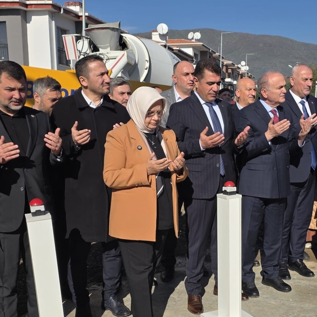 Çilimli'ye Selçuklu mimarisinde yapılacak caminin temeli atıldı