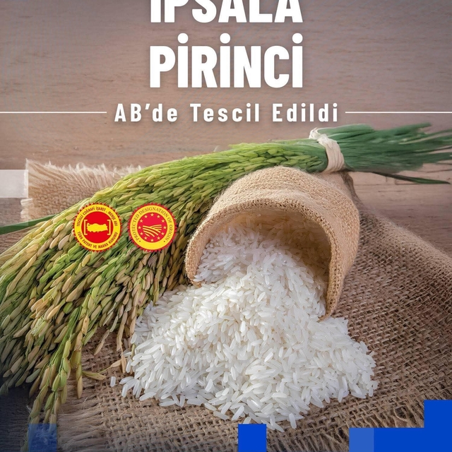 İpsala Pirinci Avrupa Birliği'nde tescil edildi