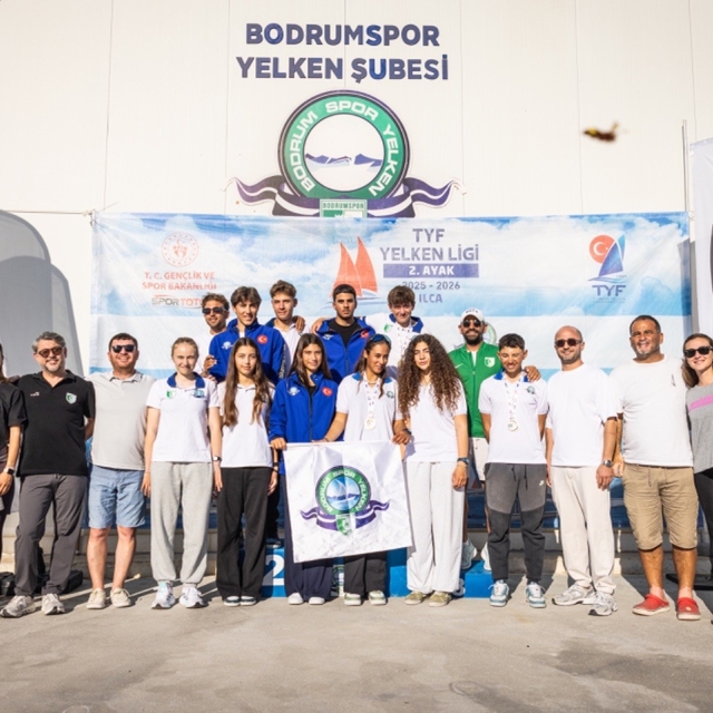TYF Yelken Ligi Ilca 2. ayak yıldızlar kupası Bodrum'da sona erdi