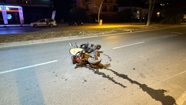 Antalya'da otomobille çarpışan motosikletin sürücüsü öldü