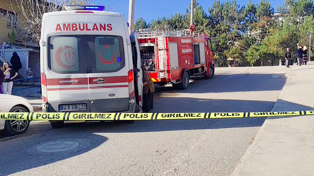 Karabük'te çıkan ev yangını söndürüldü