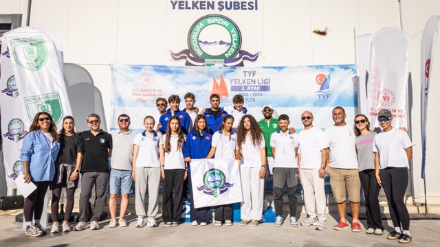 TYF Yelken Ligi Ilca 2. ayak yıldızlar kupası Bodrum'da sona erdi
