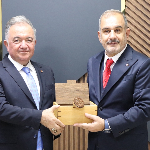 Osmaniye TSO heyeti Başkan Alan ile bir araya geldi