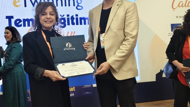Mollabey İlk-Ortaokulu'ndan eTwinning'de büyük başarı
