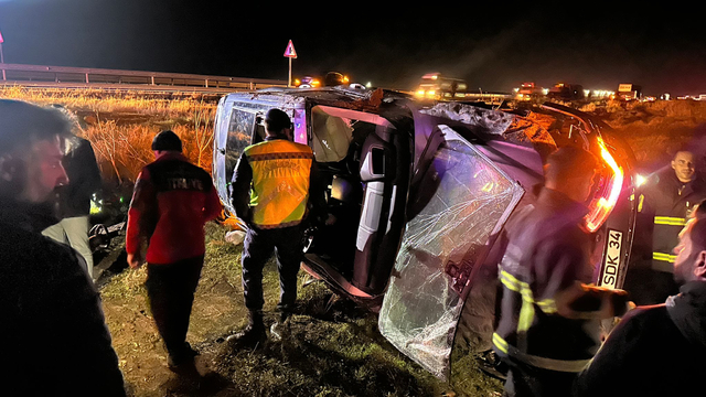 Mardin'de şarampole devrilen cipteki 4 kişi yaralandı