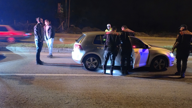 Polis kovalamacasıyla yakalanan sürücü alkollü çıktı
