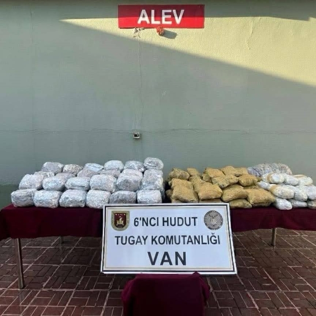 Van sınır hattında 109 kilogram uyuşturucu ele geçirildi