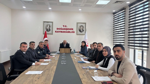 Doğanşehir'de "Çocuk Koruma Kanunu Koordinasyon Toplantısı" gerçekleştirildi