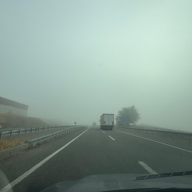 Diyarbakır'da sis etkili oldu