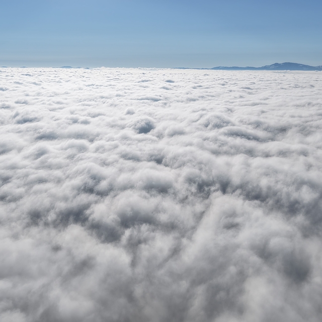 Elazığ'da bulutların görsel şöleni